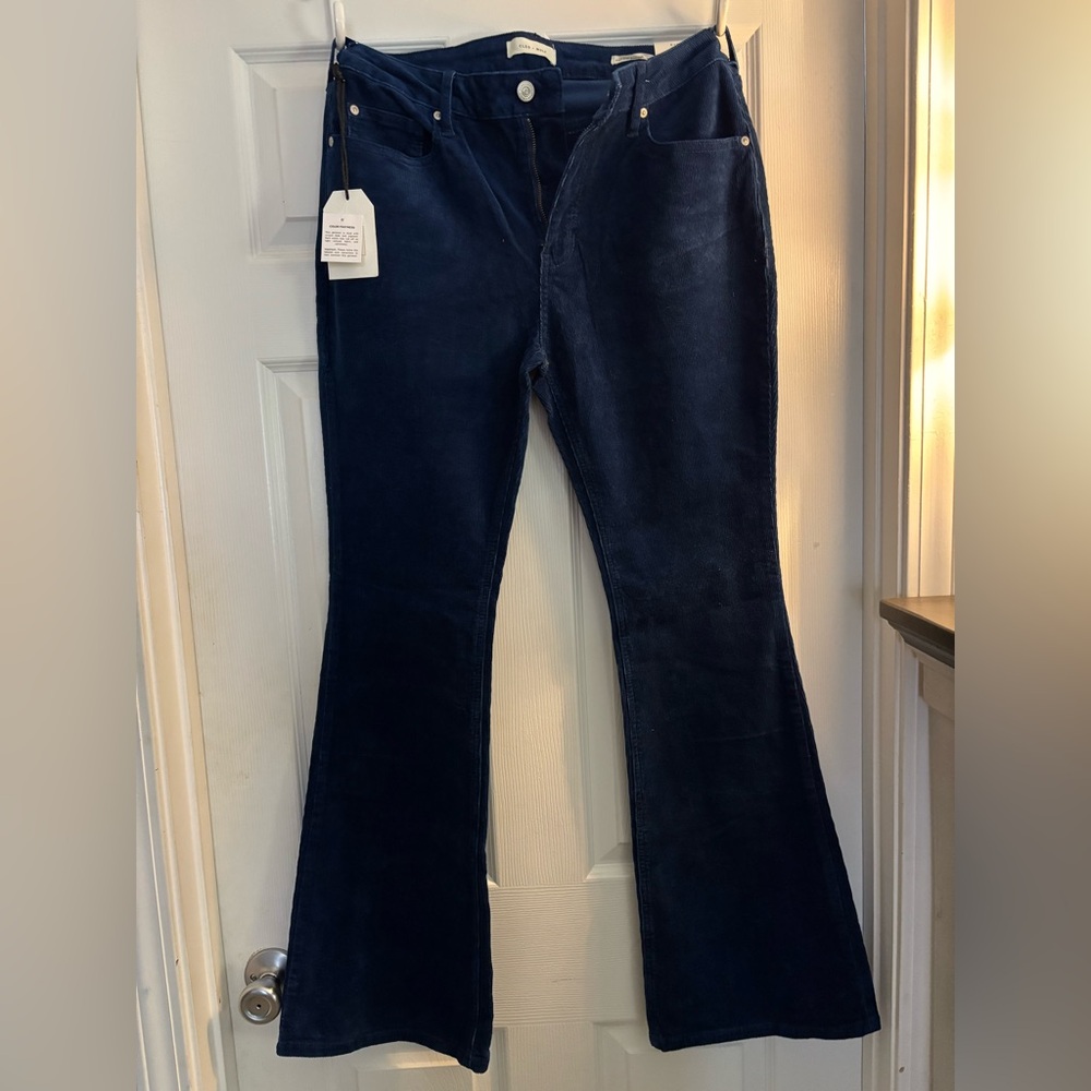 Cleo + Wolf Flared Corduroy Pants